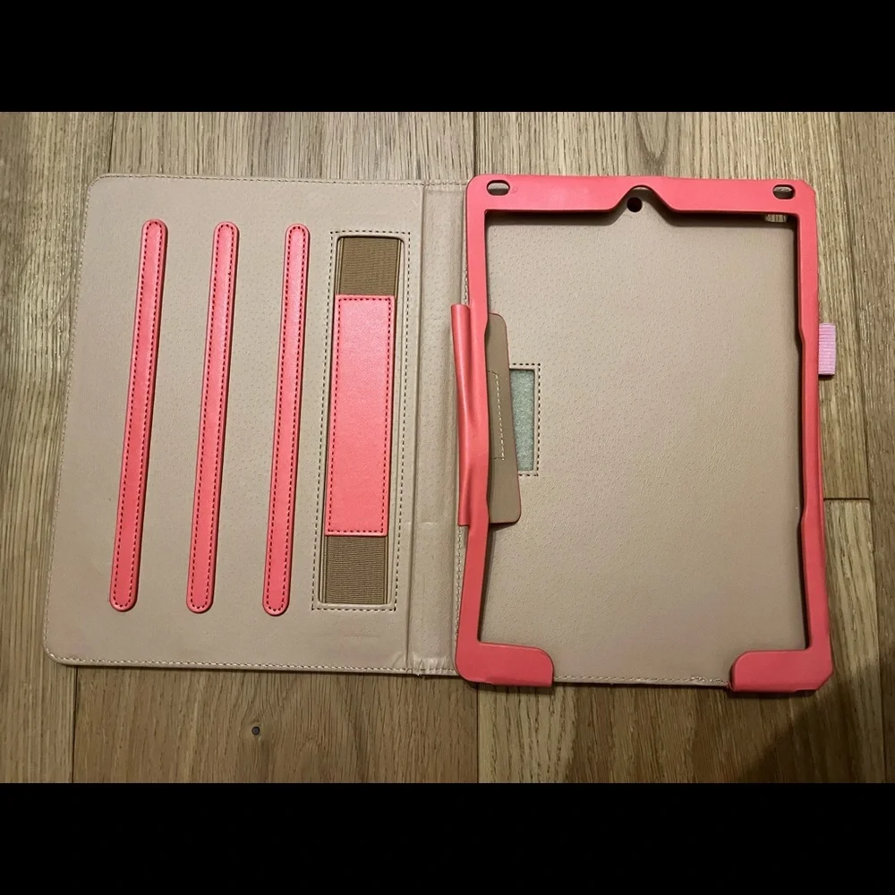 iPad 6th generation case with stand, pink